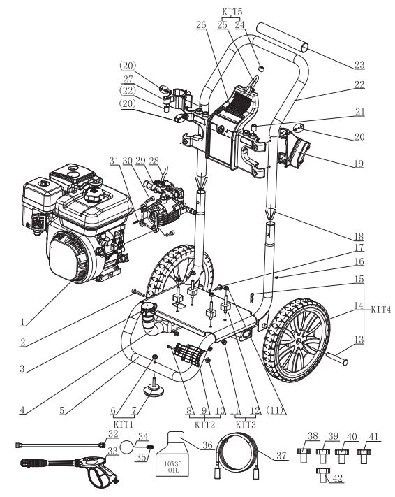 PULSAR W31H19 replacement parts